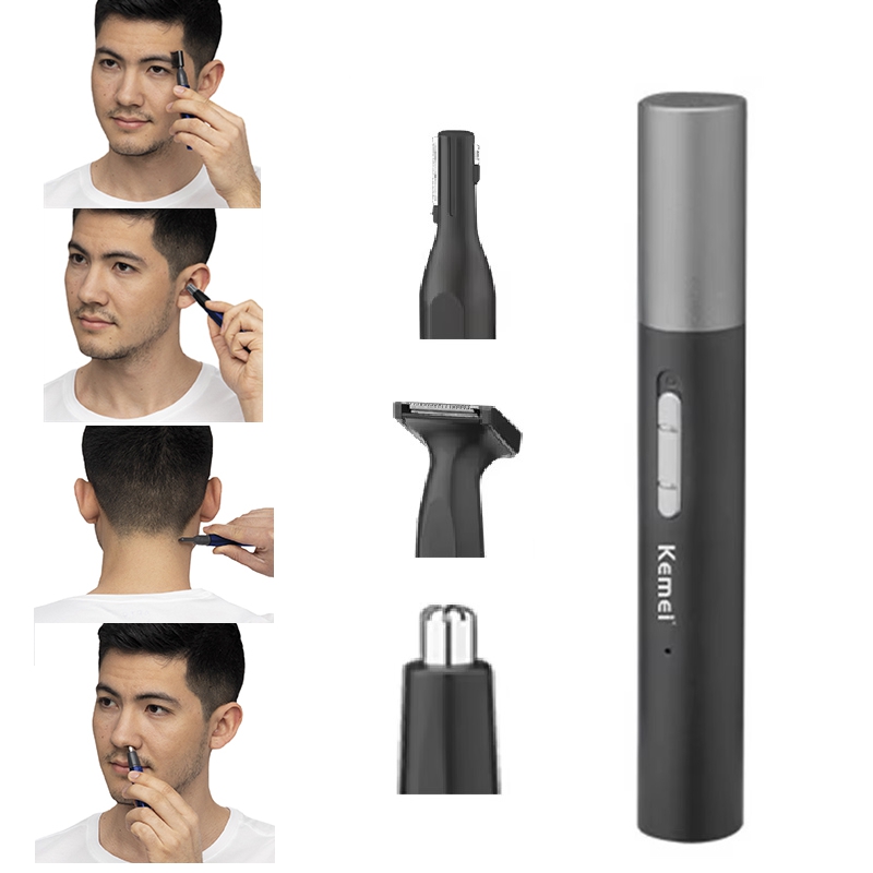 Body Trimmer - Kemei Pro Şarj Edilebilir Burun Kılı