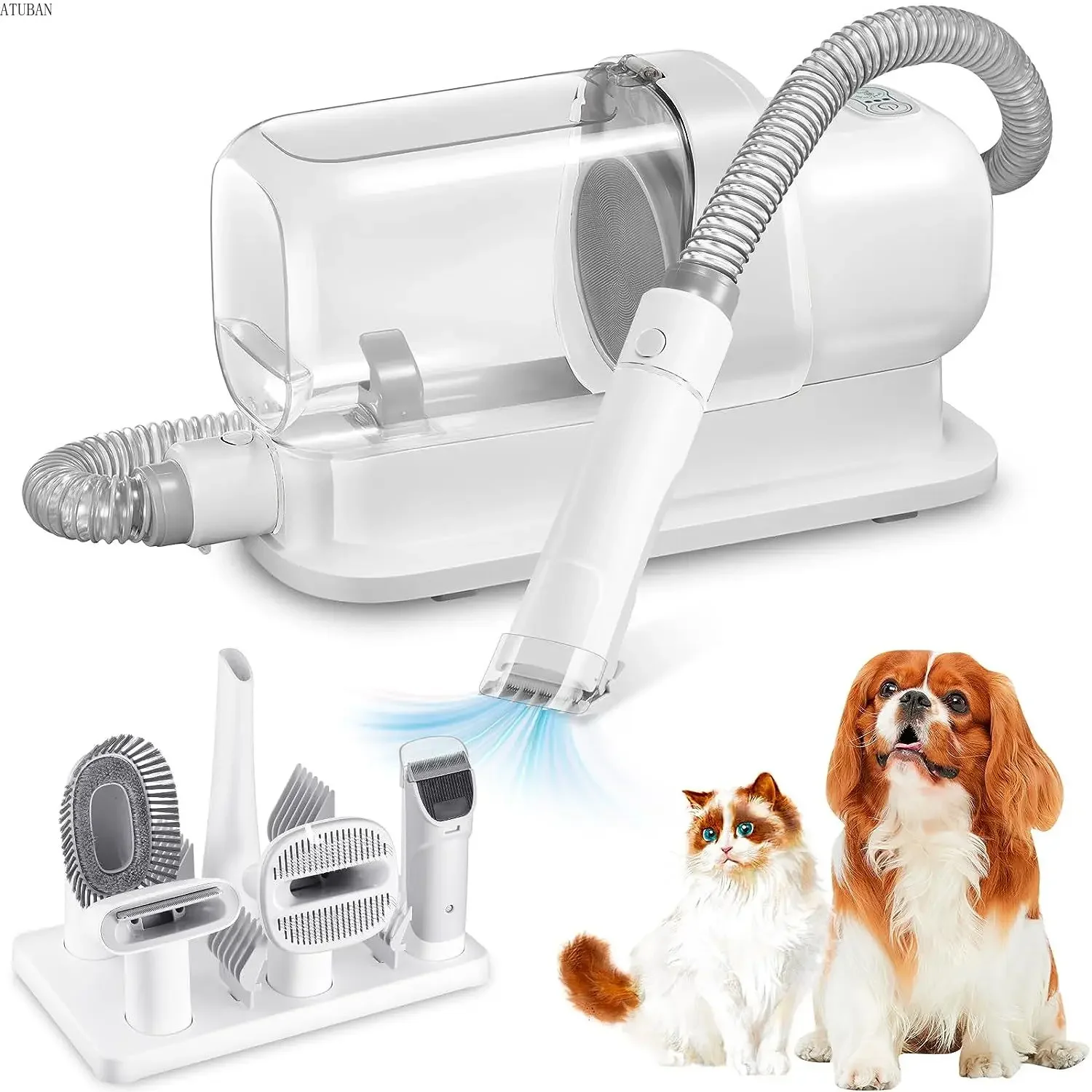 Grooming Kit - 2.3L Büyük Tüy Toplama Kabı ve