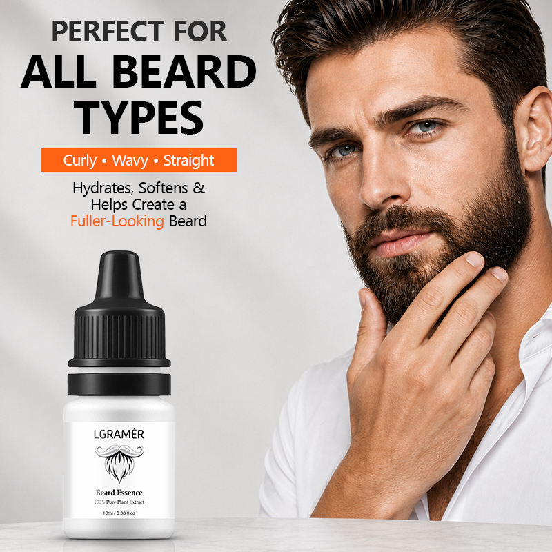 Beard Oil - Erkekler için Sakal Uzatma Serumu Yüzdeki