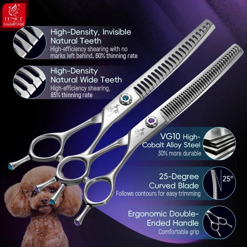Fenice King Serisi 7 İnç VG10  - Grooming Scissors incelemesi ve fiyatı