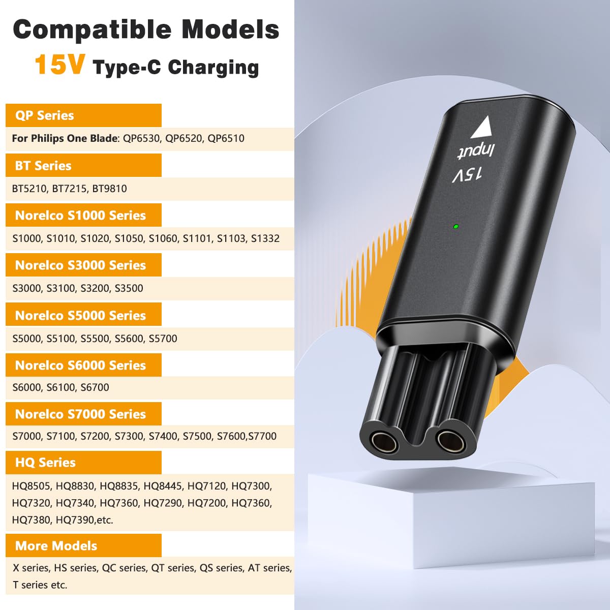 Brangdy 15 V HQ8505 Tip-C Tıra - Body Trimmer incelemesi ve fiyatı