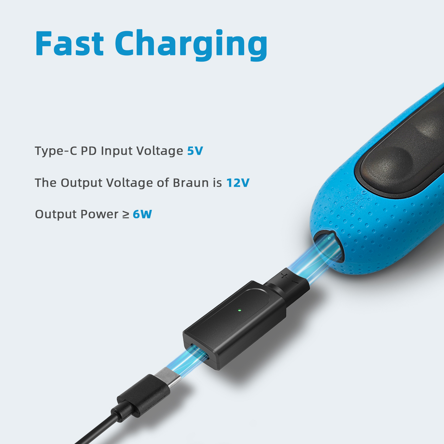 12V Tip-C Tıraş Makinesi Adapt - Beard Trimmer incelemesi ve fiyatı