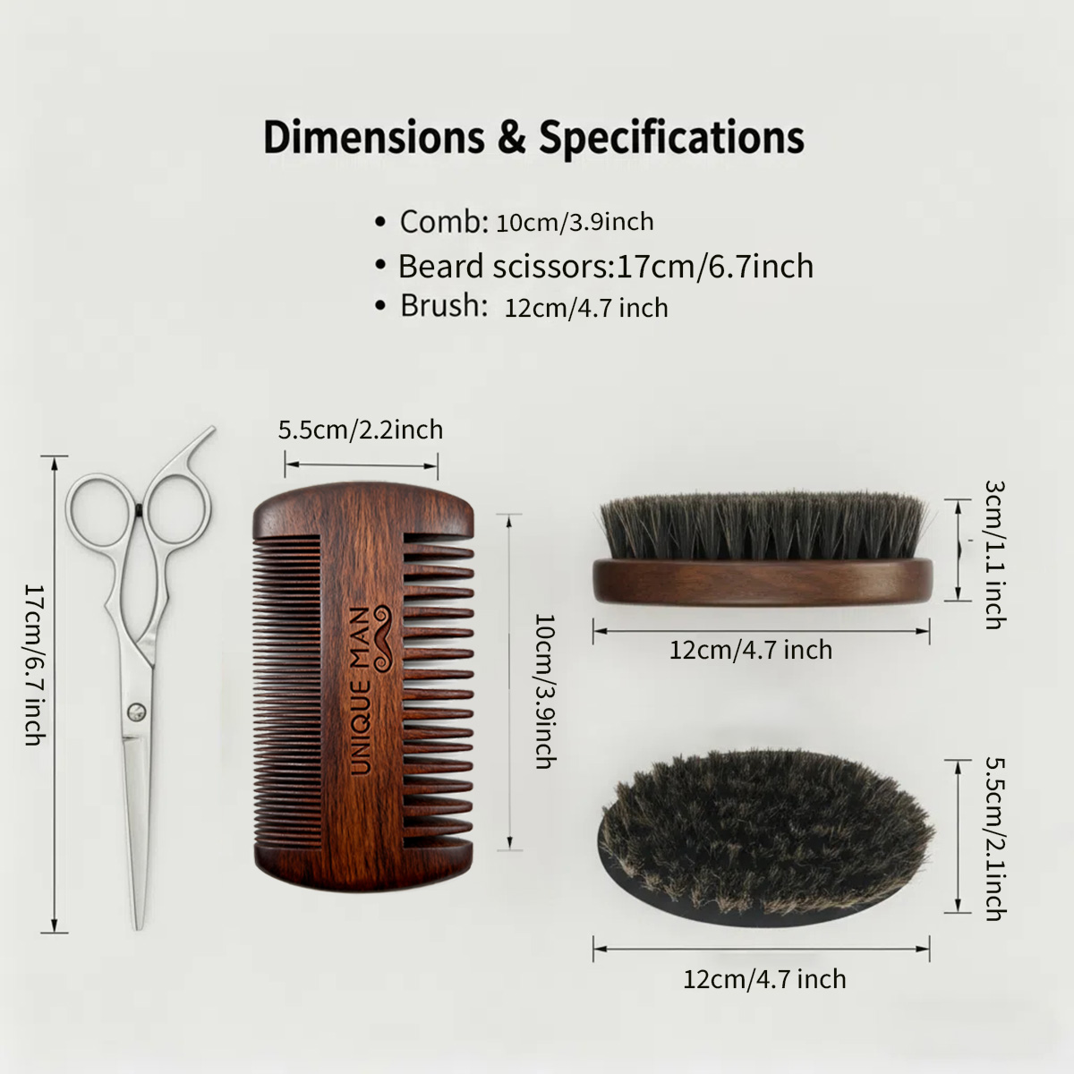UNIQUE MAN Erkek Sakal Seti, S - Grooming Kit incelemesi ve fiyatı