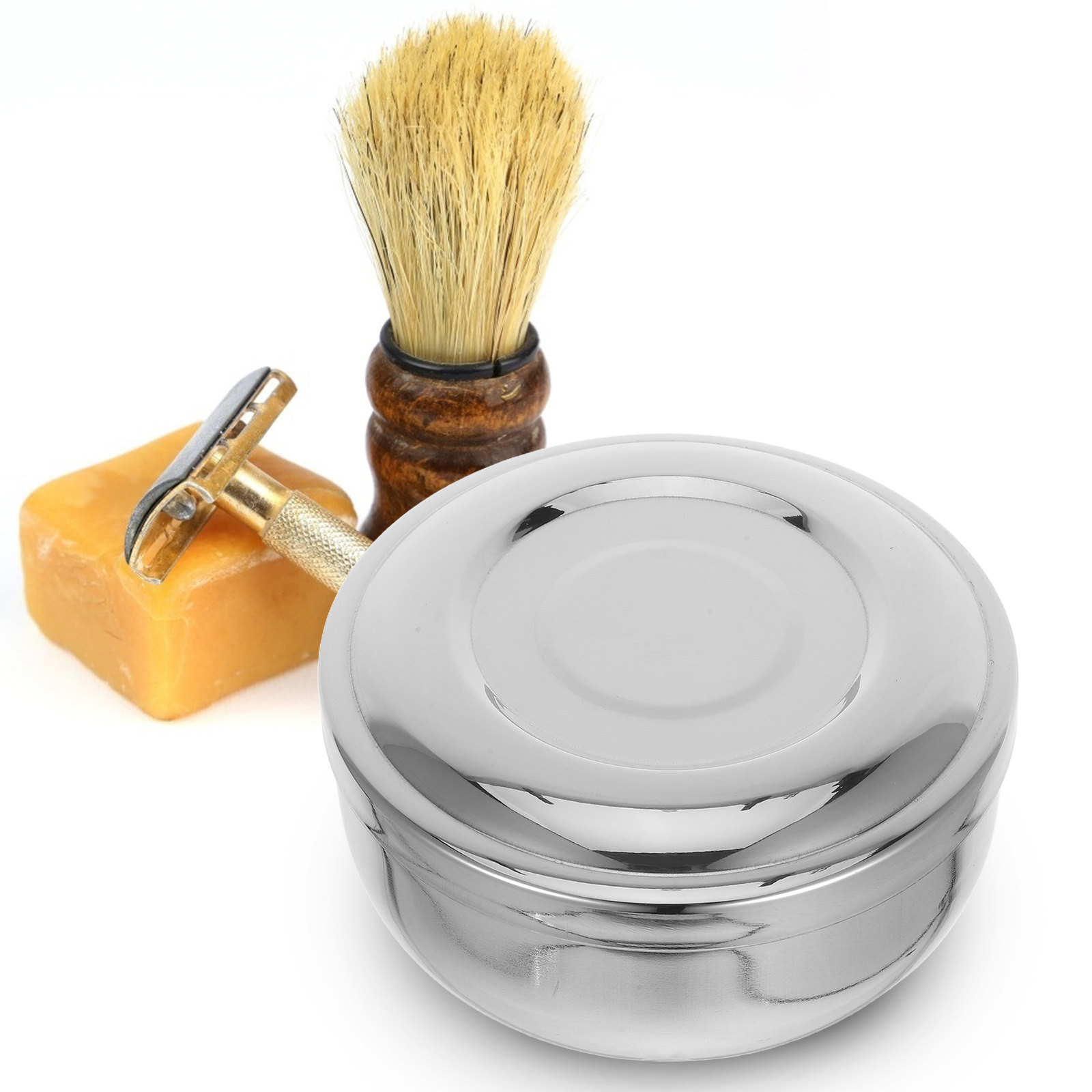 Kapaklı Metal Tıraş Kabı, Erke - Mens Grooming Travel Kit incelemesi ve fiyatı